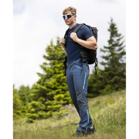 Pantaloni trekking ULTRITE GO - bleumarin [3]