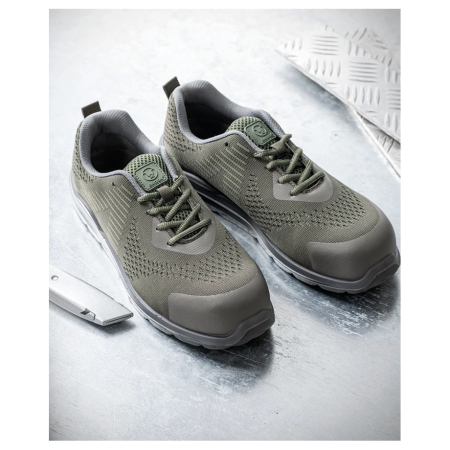 Pantofi de lucru fara bombeu Flytex O1 - kaki [1]