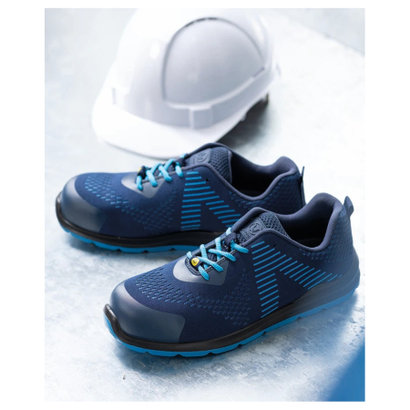 Pantofi de protectie cu bombeu compozit si lamela antiperforatie din Kevlar Flytex S1P ESD SRC [1]
