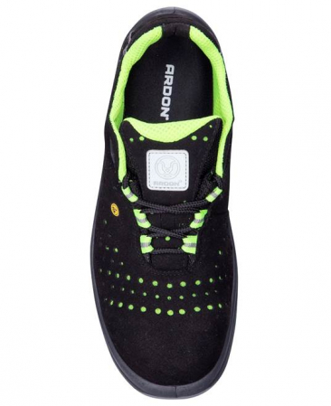 Pantofi de protectie cu bombeu din fibra de sticla si lamela antiperforatie non-metalica, VERNOR S1P ESD SRC [3]