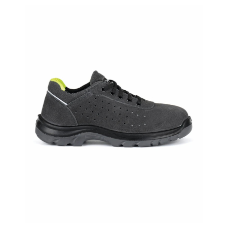 Pantofi de protectie - Pantofi de protectie cu bombeu metalic PERFO S1 SRC