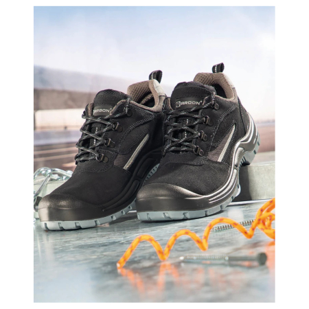 Pantofi de protectie cu bombeu metalic si lamela antiperforatie metalica GEARLOW S1P SRC [1]