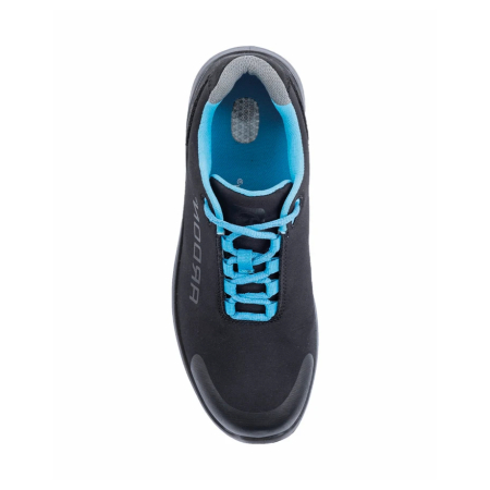 Pantofi de protectie cu bombeu metalic si lamela antiperforatie metalica SOFTEX BLUE S1P [3]