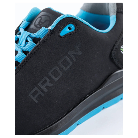 Pantofi de protectie cu bombeu metalic si lamela antiperforatie metalica SOFTEX BLUE S1P [1]