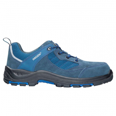 Incaltaminte - Pantofi de protectie cu bombeu metalic si lamela antiperforatie metalica TURNER S1P SRC