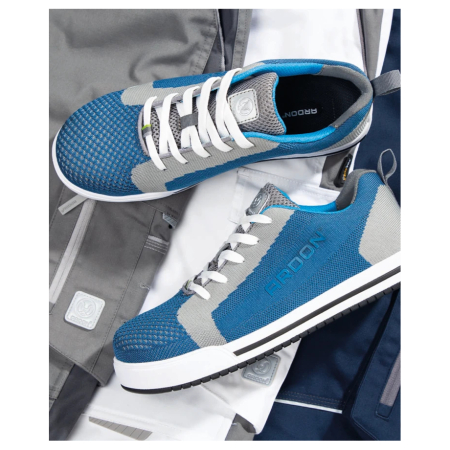 Pantofi de protectie FLYKER S1P, cu bombeu compozit si lamela kevlar [1]