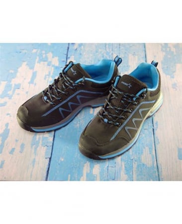 Pantofi trekking/outdoor BLOOM BB albastru/negru - softshell - pentru femei [5]
