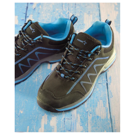 Pantofi trekking/outdoor BLOOM BB albastru/negru - softshell - pentru femei [1]