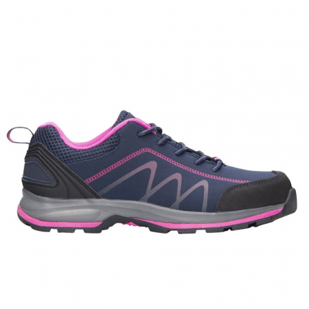 Outdoor - Pantofi trekking/outdoor BLOOM roz/bleumarin - softshell - pentru femei