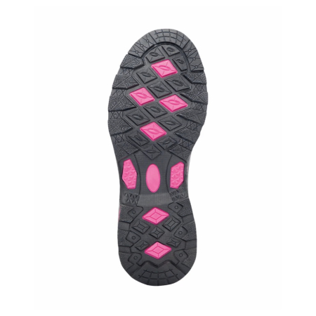 Pantofi trekking/outdoor BLOOM roz/bleumarin - softshell - pentru femei [4]
