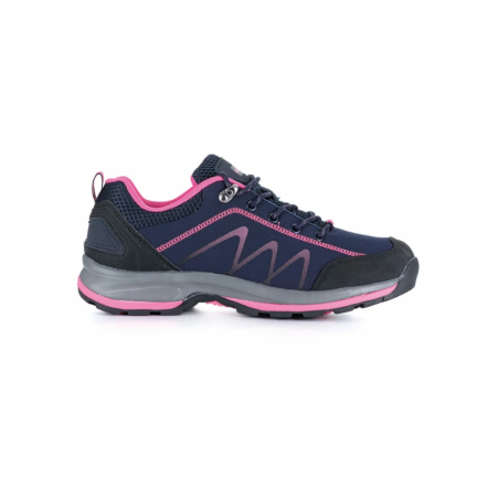 Outdoor - Pantofi trekking/outdoor BLOOM roz/bleumarin - softshell - pentru femei
