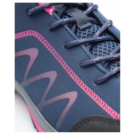 Pantofi trekking/outdoor BLOOM roz/bleumarin - softshell - pentru femei [5]