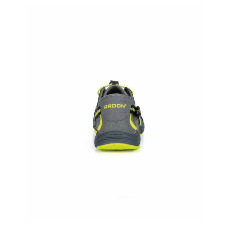 Pantofi trekking/outdoor SUNSET - gri/galben [2]