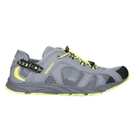 Promo - Pantofi trekking/outdoor SUNSET - gri/galben