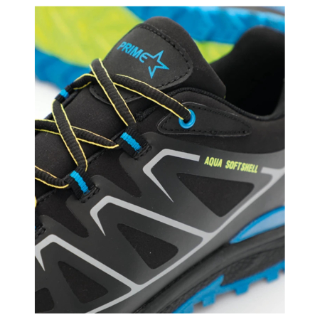 Pantofi trekking/outdoor TWIST - negru/albastru- softshell [5]
