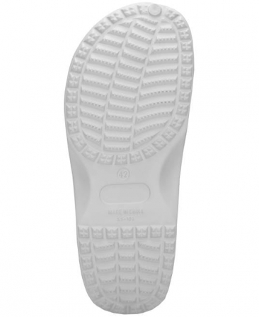 Papuci tip crocs ATLANTIK - albi [1]