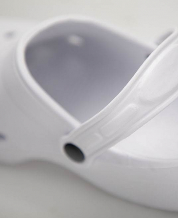 Papuci tip crocs ATLANTIK - albi [4]