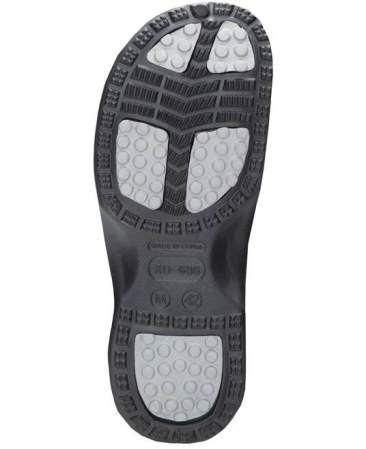 Papuci tip crocs MARINE - negru/gri [1]