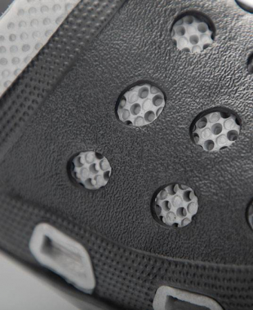 Papuci tip crocs MARINE - negru/gri [4]