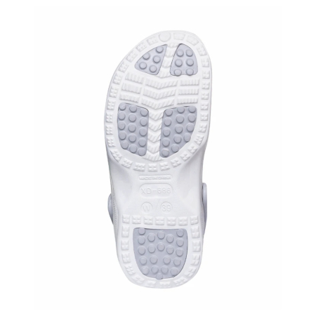 Papuci tip crocs MARINE - alb/gri [4]