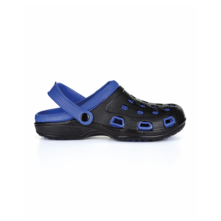 Incaltaminte impermeabila - Papuci tip crocs MARINE - negru/albastru