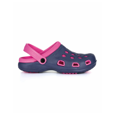 Incaltaminte impermeabila - Papuci tip crocs MARINE - roz/bleumarin -pentru femei