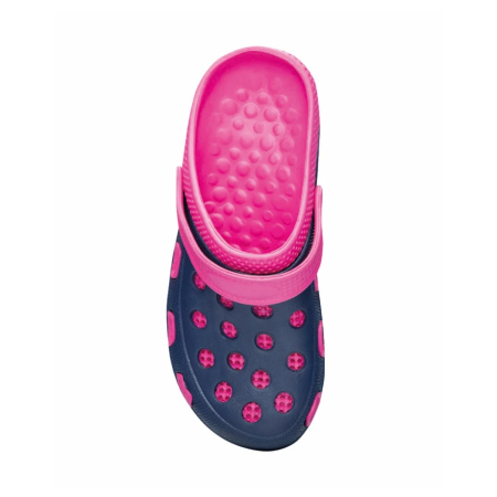 Papuci tip crocs MARINE - roz/bleumarin -pentru femei [3]