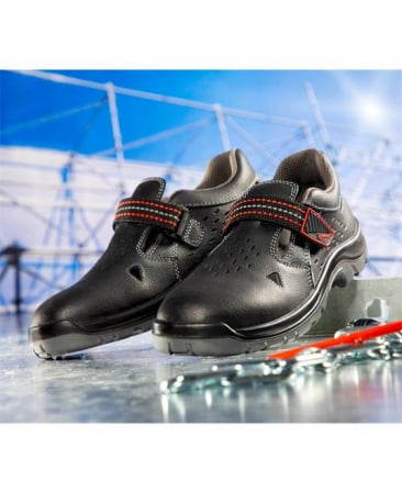 Sandale de protectie cu bombeu metalic ARSAN S1 SRC [5]