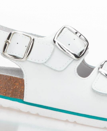 Sandale de vara cu bareta MERKUR - albi - pentru barbati [3]