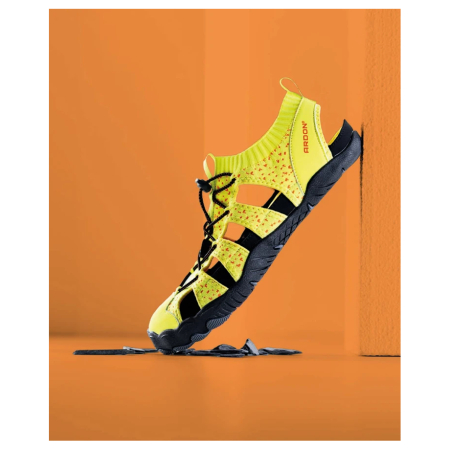 Sandale trekking/outdoor Dropisan galben hi-vis [1]