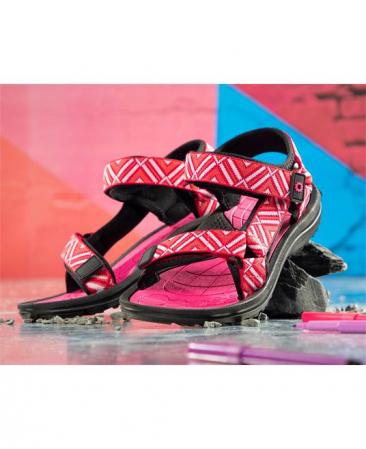Sandale trekking/outdoor LILY - roz - negru - pentru femei [5]