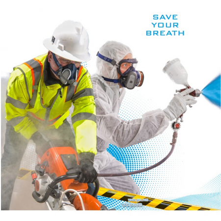 Semimasca de protectie Elipse P3 RD cu 2 filtre (S-M) [3]