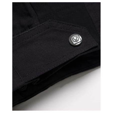 Set costum cu pantaloni de lucru cu pieptar 4XSTRETCH - negru [7]