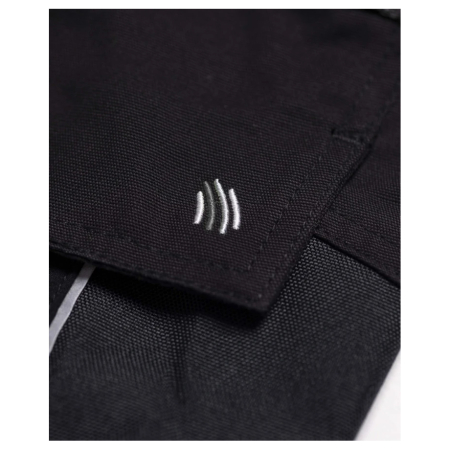 Set costum cu pantaloni de lucru cu pieptar 4XSTRETCH - negru [13]