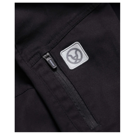Set costum cu pantaloni de lucru cu pieptar 4XSTRETCH - negru [6]