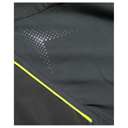 Set costum cu pantaloni de lucru cu pieptar CREATRON - verde/kaki [10]