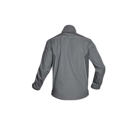Set costum cu pantaloni de lucru cu pieptar hidrofobizati URBAN+ - gri [2]