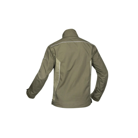 Set costum cu pantaloni de lucru cu pieptar hidrofobizati URBAN+ - kaki [2]