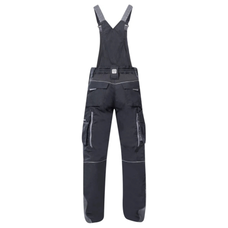Set costum cu pantaloni de lucru cu pieptar hidrofobizati URBAN+ - negru [5]