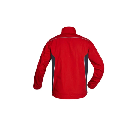 Set costum cu pantaloni de lucru cu pieptar hidrofobizati URBAN+ - rosu [2]