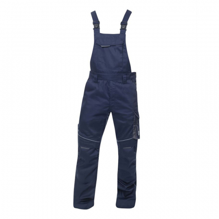 Set costum cu pantaloni de lucru cu pieptar SUMMER - bleumarin [4]