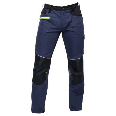 Set costum cu pantaloni de lucru in talie 4XSTRETCH - bleumarin [8]