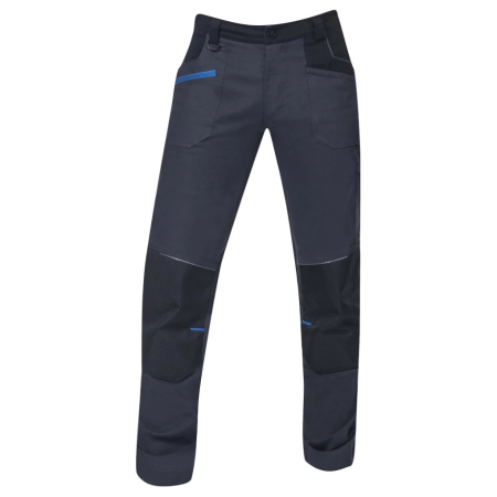 Set costum cu pantaloni de lucru in talie 4XSTRETCH - gri inchis [8]