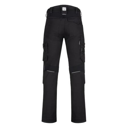 Set costum cu pantaloni de lucru in talie 4XSTRETCH - negru [11]