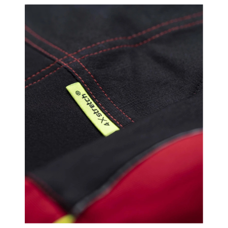 Set costum cu pantaloni de lucru in talie 4XSTRETCH - rosu [6]