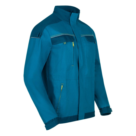 Set costum cu pantaloni de lucru in talie COOL TREND - albastru petrol [4]