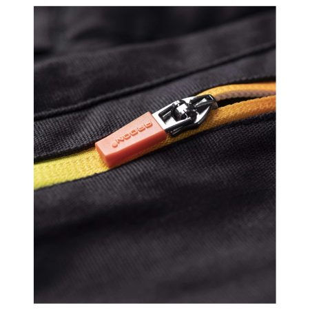 Set costum cu pantaloni de lucru in talie CREATRON - neon/negru [4]