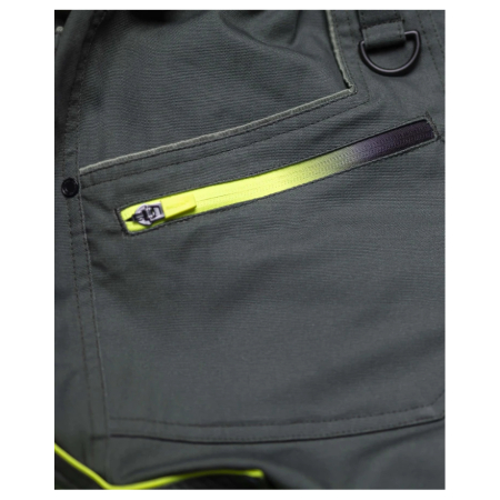 Set costum cu pantaloni de lucru in talie CREATRON - verde/kaki [17]