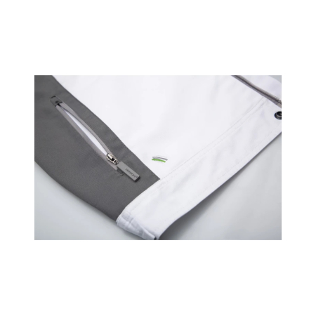 Set costum cu pantaloni de lucru in talie hidrofobizati URBAN+ - alb [3]