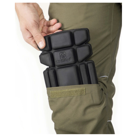 Set costum cu pantaloni de lucru in talie hidrofobizati URBAN+ - kaki [7]